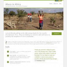 Allens In Africa Homepage