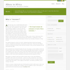 Allens In Africa Post