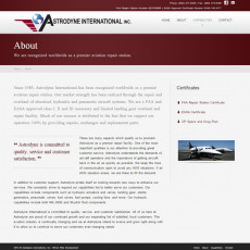Astrodyne International About